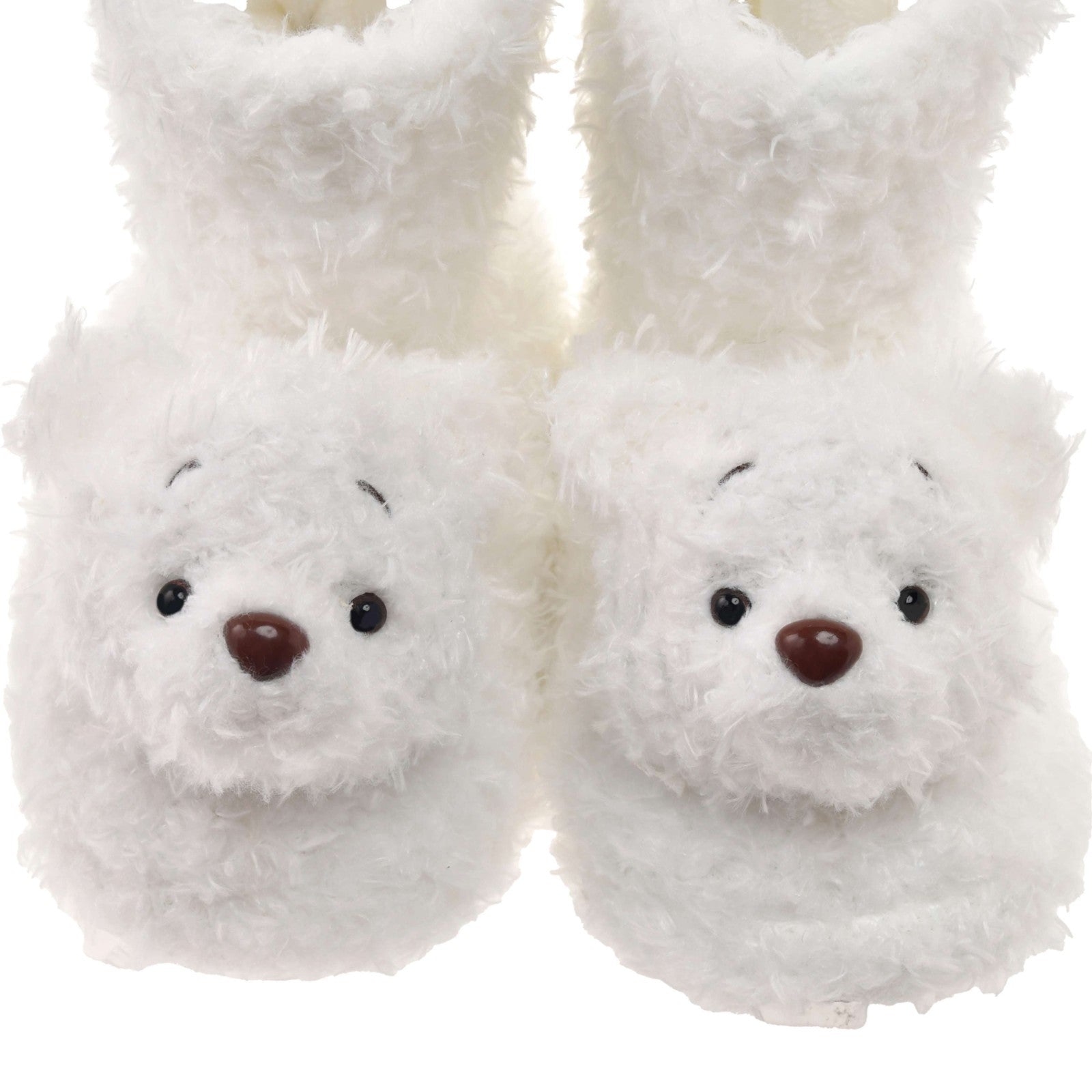 Japan Tokyo Disney Store Pooh Room Shoes Sizes 23-25 ​​WHITE Christmas