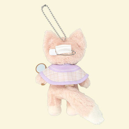 Japan Tokyo Disney Resort LinaBell Plush Toy Badge Duffy & Friends Christmas