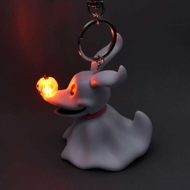 Japan Tokyo Disney Store Zero Light-Up Keychain Nightmare Before Christmas