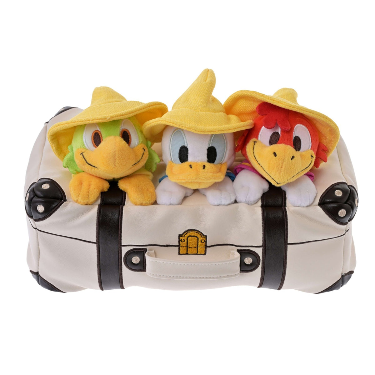 Japan Tokyo Disney Store Donald José Carioca Panchito Tissue Box Cover