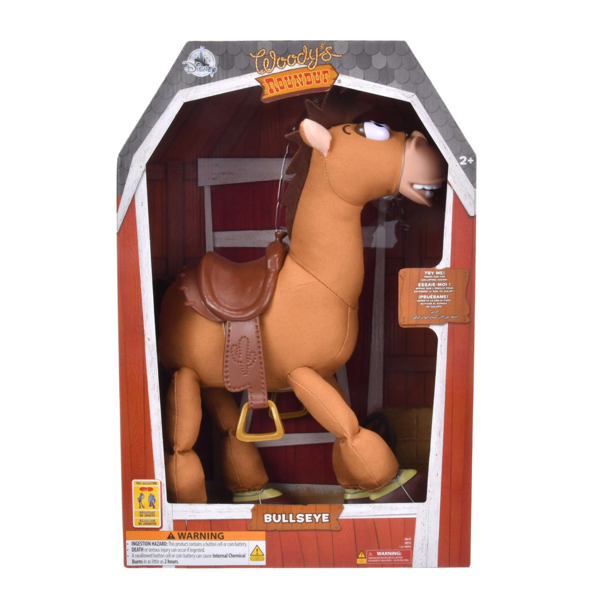 Japan Tokyo Disney Store Bullseye Interactive Figure Talk Together Toy Story