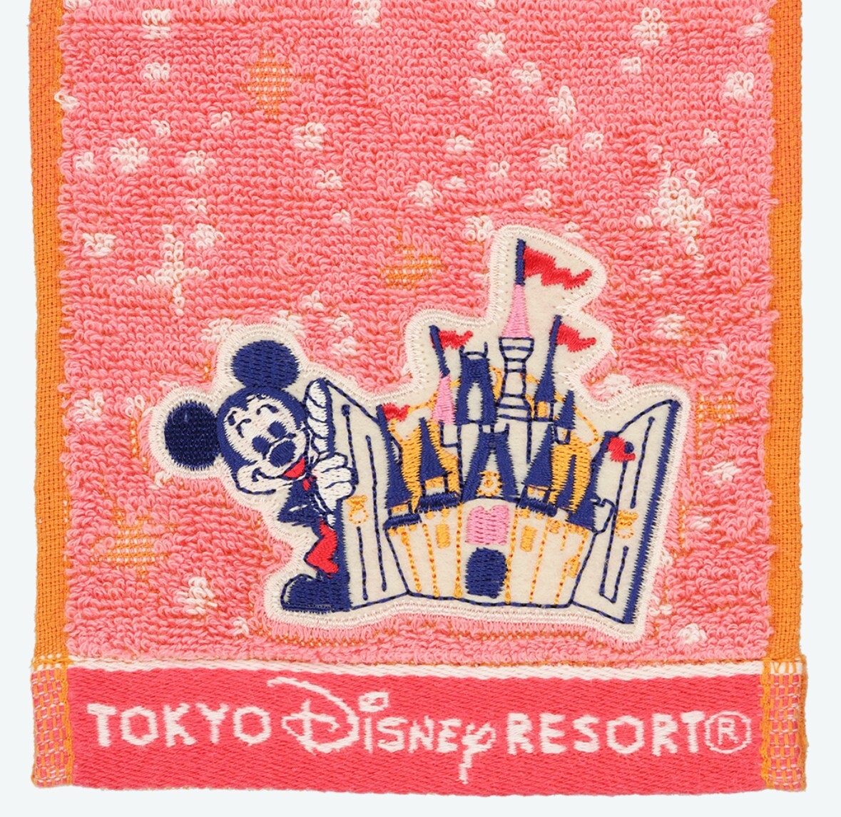 Japan Tokyo Disney Resort Mini Towel Set of 4 Mickey Minnie Donald Chip &Dale