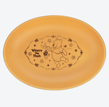 Japan Tokyo Disney Resort Plate Tableware Winnie the Pooh Piglet Limited 2025