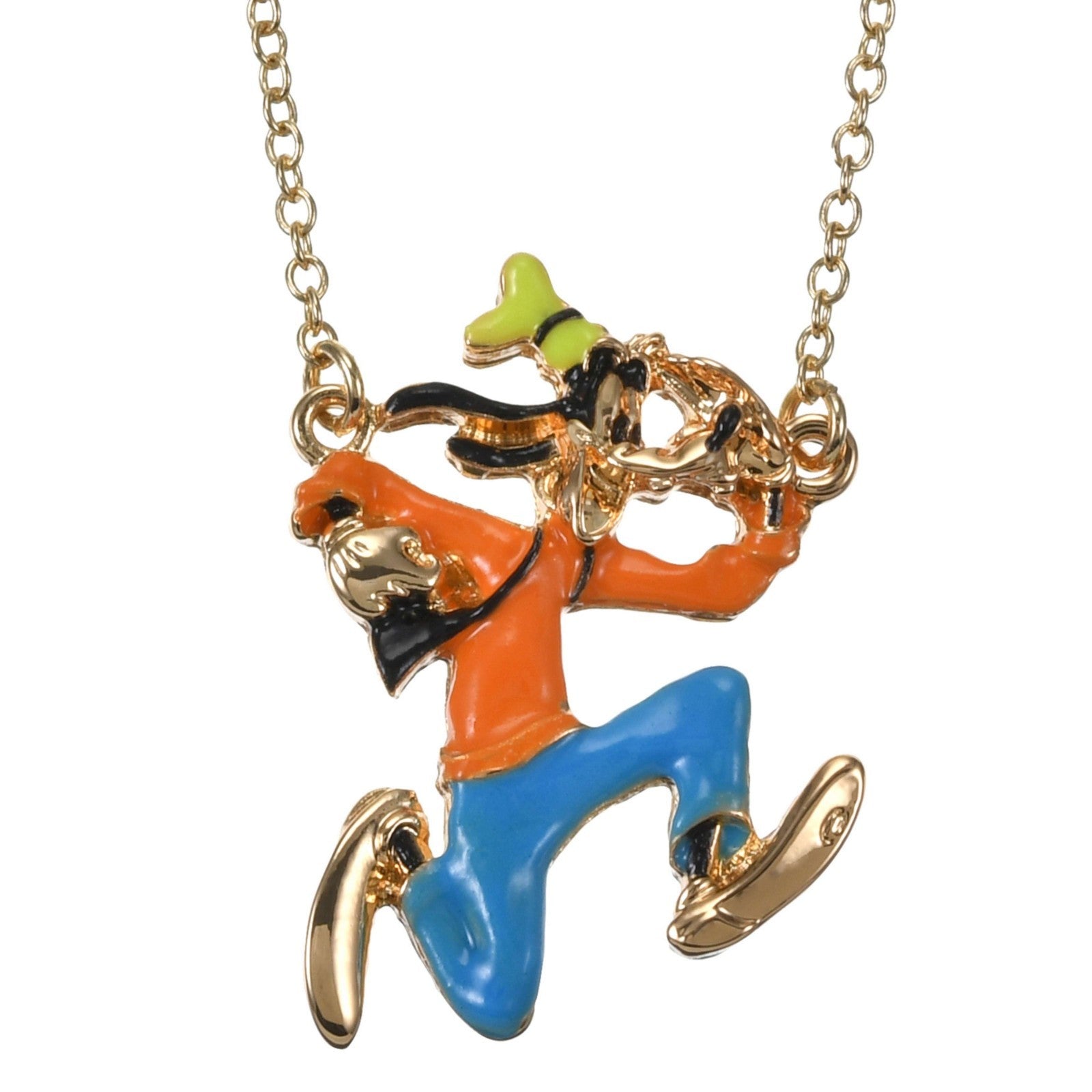 Japan Tokyo Disney Store Goofy Necklace with Character Motif