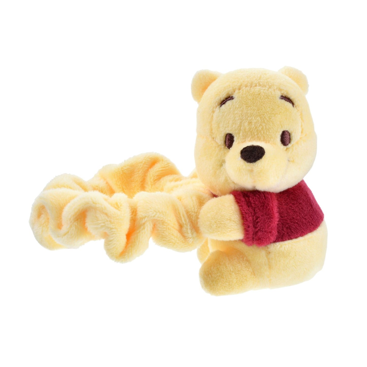 Japan Tokyo Disney Store Winnie the Pooh Scrunchie Huggable Plush Toy Style