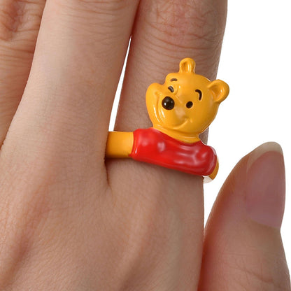 Japan Tokyo Disney Store Winnie the Pooh Fork Ring Size 11 Character Motif