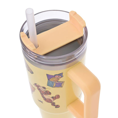 Japan Tokyo Disney Store Pooh Stainless Steel Tumbler Holiday Drinkware