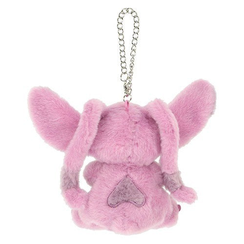 Japan Tokyo Disney Resort Angel Plush Toy Charm Stitch Keychain 626