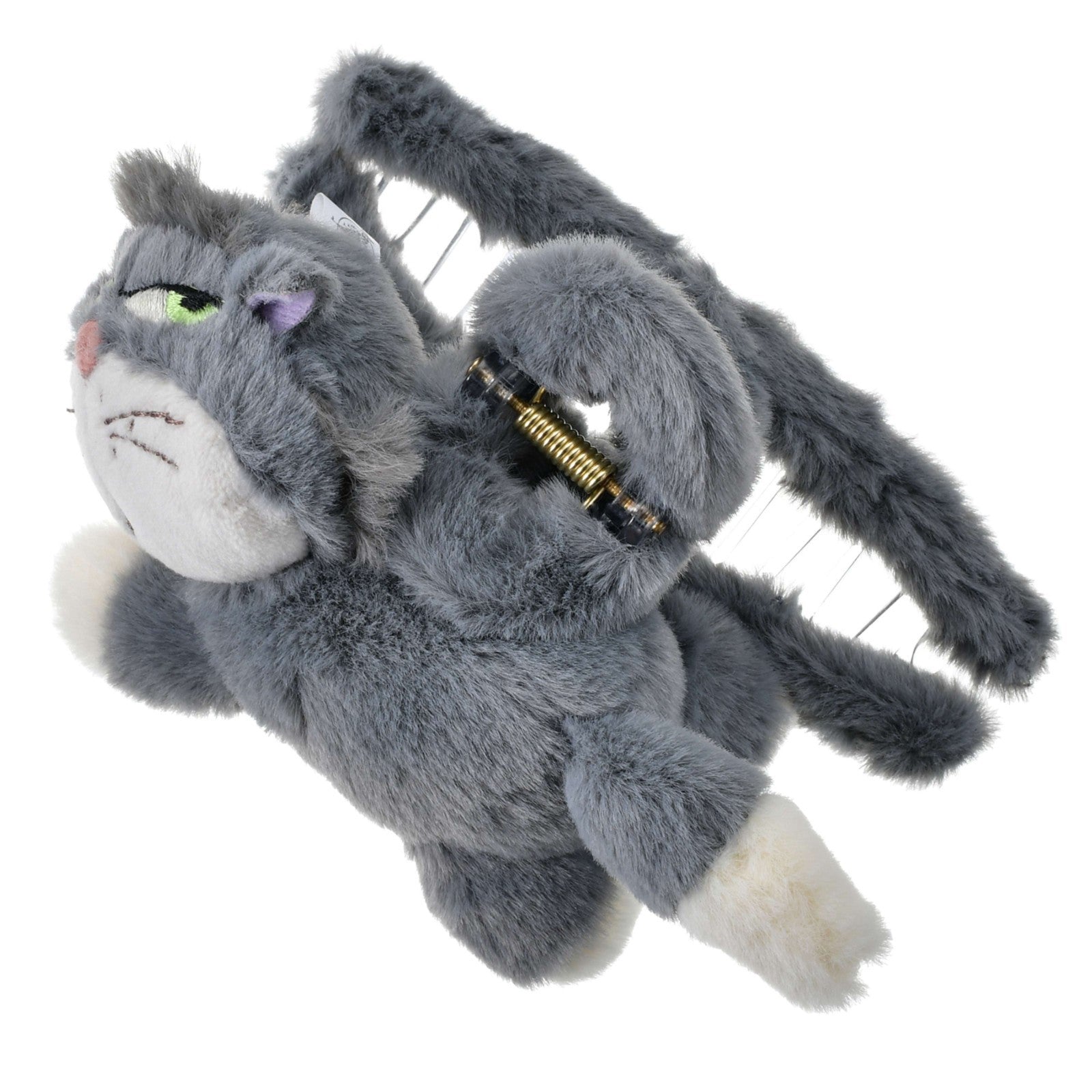 Japan Tokyo Disney Store Lucifer Hair Clip Huggable Plush Toy Style Cinderella