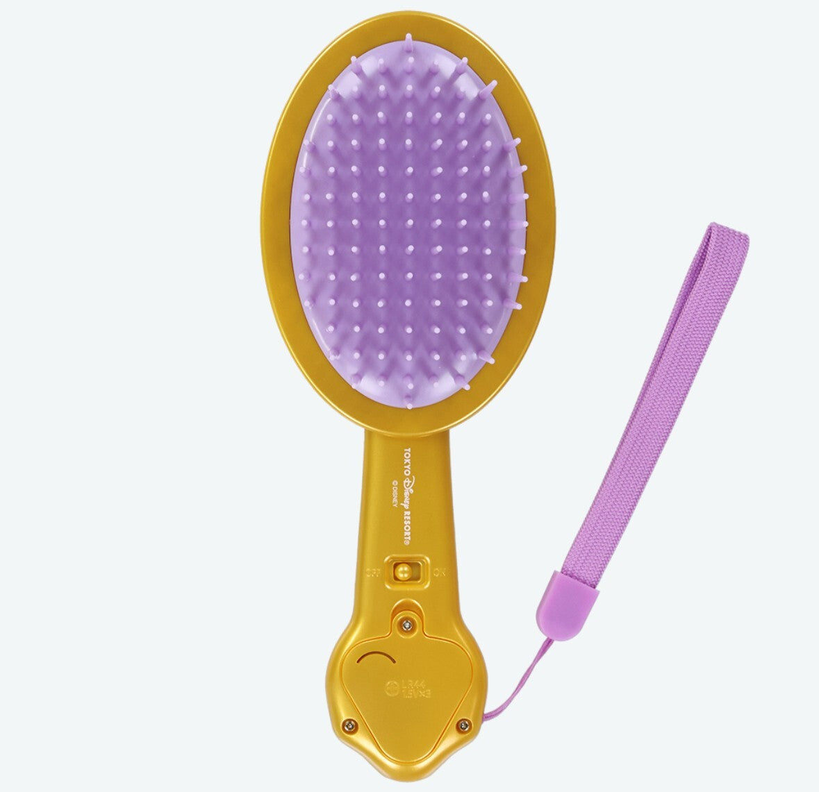 Japan Tokyo Disney Resort  Rapunzel Hair Brush Glowing Toy Magic Flower