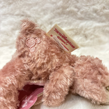 Japan Tokyo Disney Resort Duffy & ShellieMay Headband Ears Holder Keychain