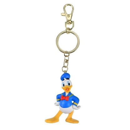 Japan Tokyo Disney Store Donald Duck Keychain Basic 3D Key Chain Fes