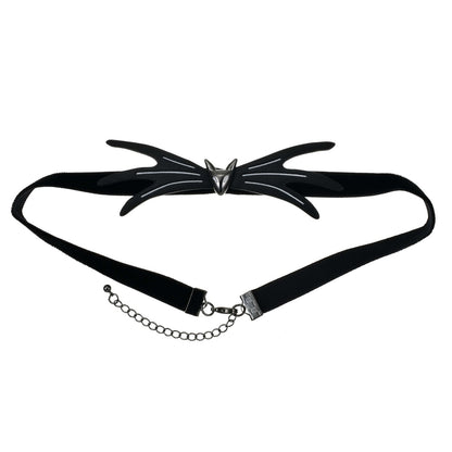 Japan Tokyo Disney Store Jack Skellington Bat Choker Nightmare Before Christmas