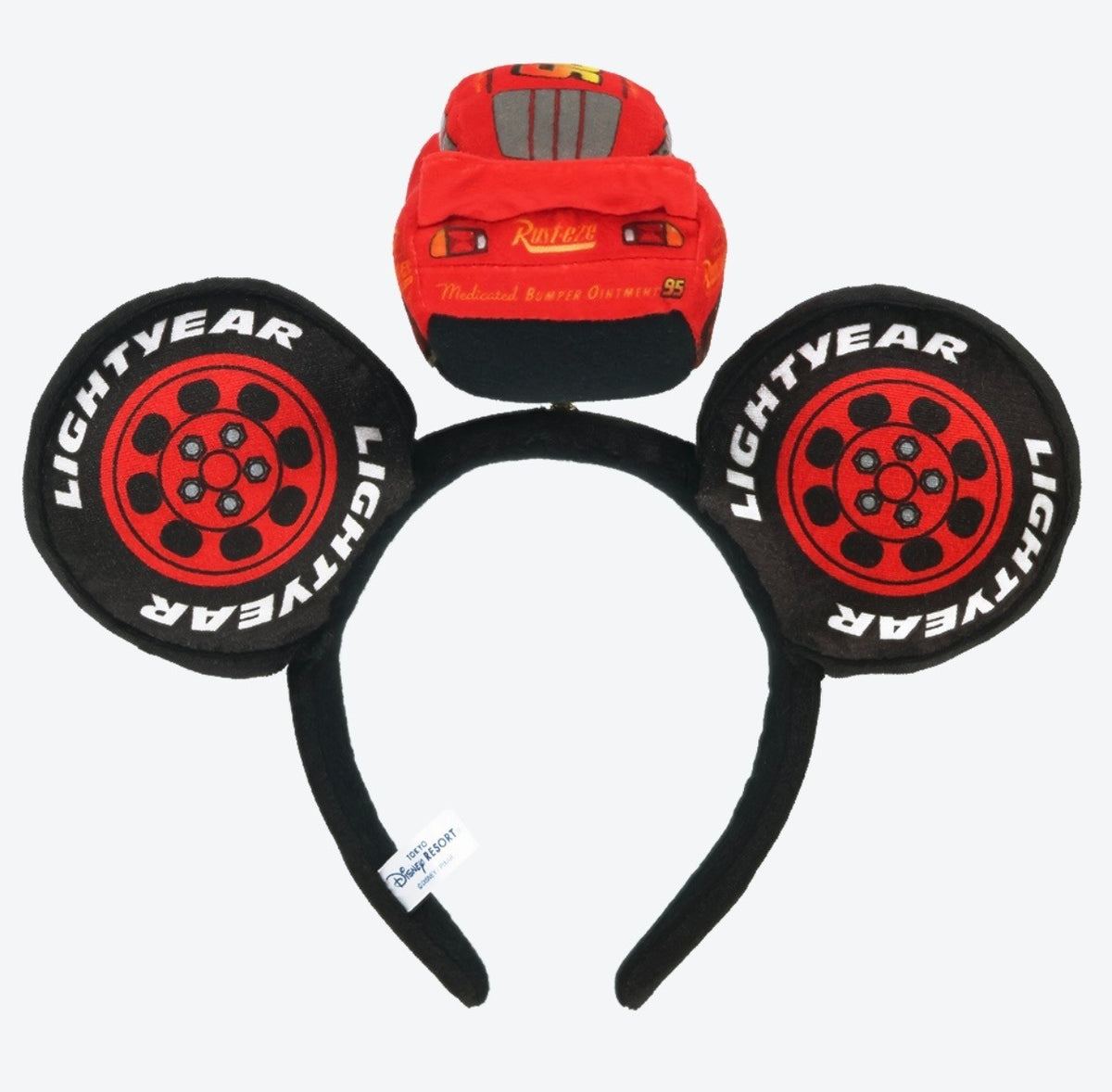 Japan Tokyo Disney Resort Cars McQueen Ears Headband Free Limited 2026