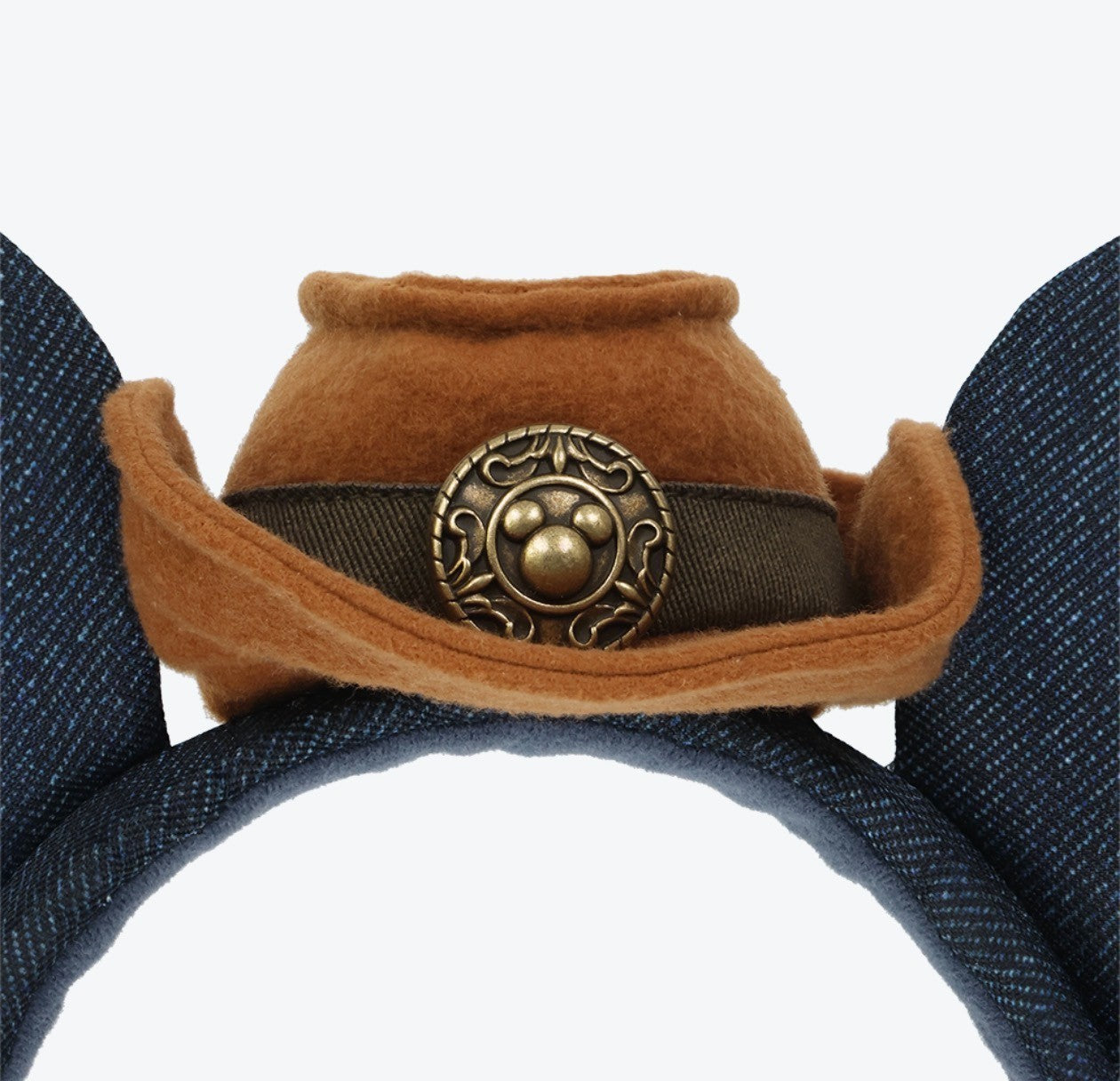 Japan Tokyo Disney  Resort Mickey Western Ears Headband Cap 2025 Denim