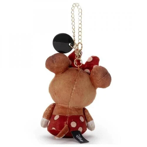 Japan Disney Takara Tommy Nui Pan Brett Plush Toy Keychain Minnie