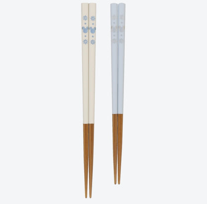 Japan Tokyo Disney Resort Chopsticks Japanese Tableware Mickey Minnie 2 Pairs