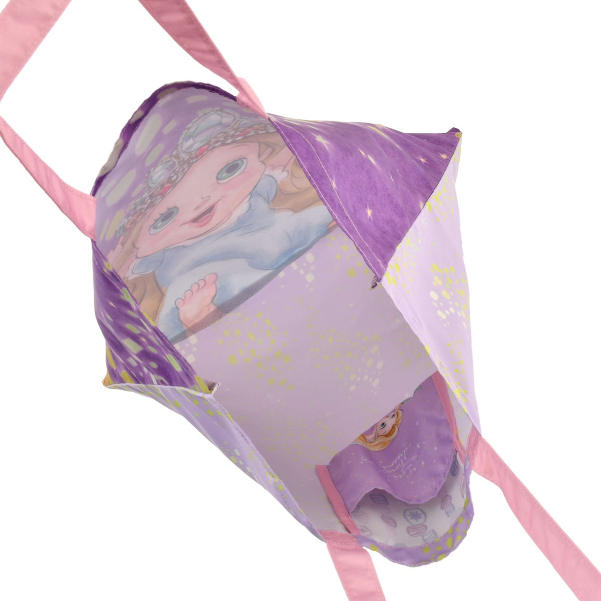 Japan Tokyo Disney Store Rapunzel & Pascal Shopping Eco Bag for Babies