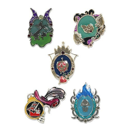 Japan Tokyo Disney Resort Villains Brooch Set Halloween 2026