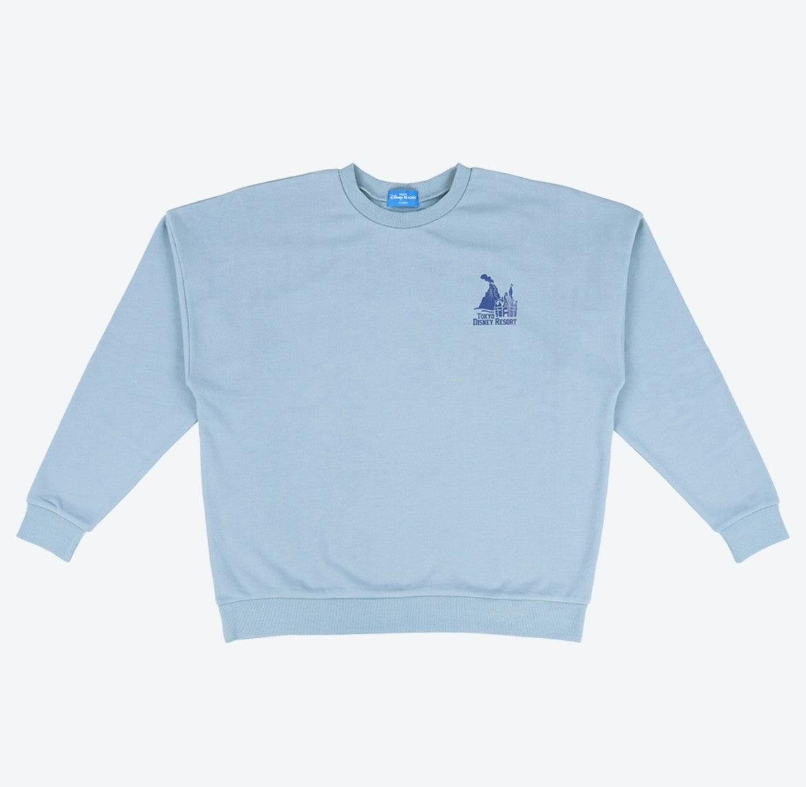 Japan Tokyo Disney Resort Mickey Mouse and Friends Sweatshirt Blue Long sleeve