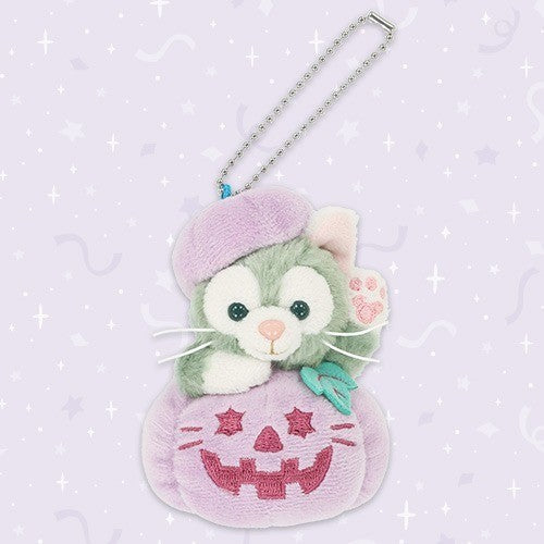 Japan Tokyo Disney Resort Duffy Halloween 2026 Plush Toy Charm Keychain Gelatoni