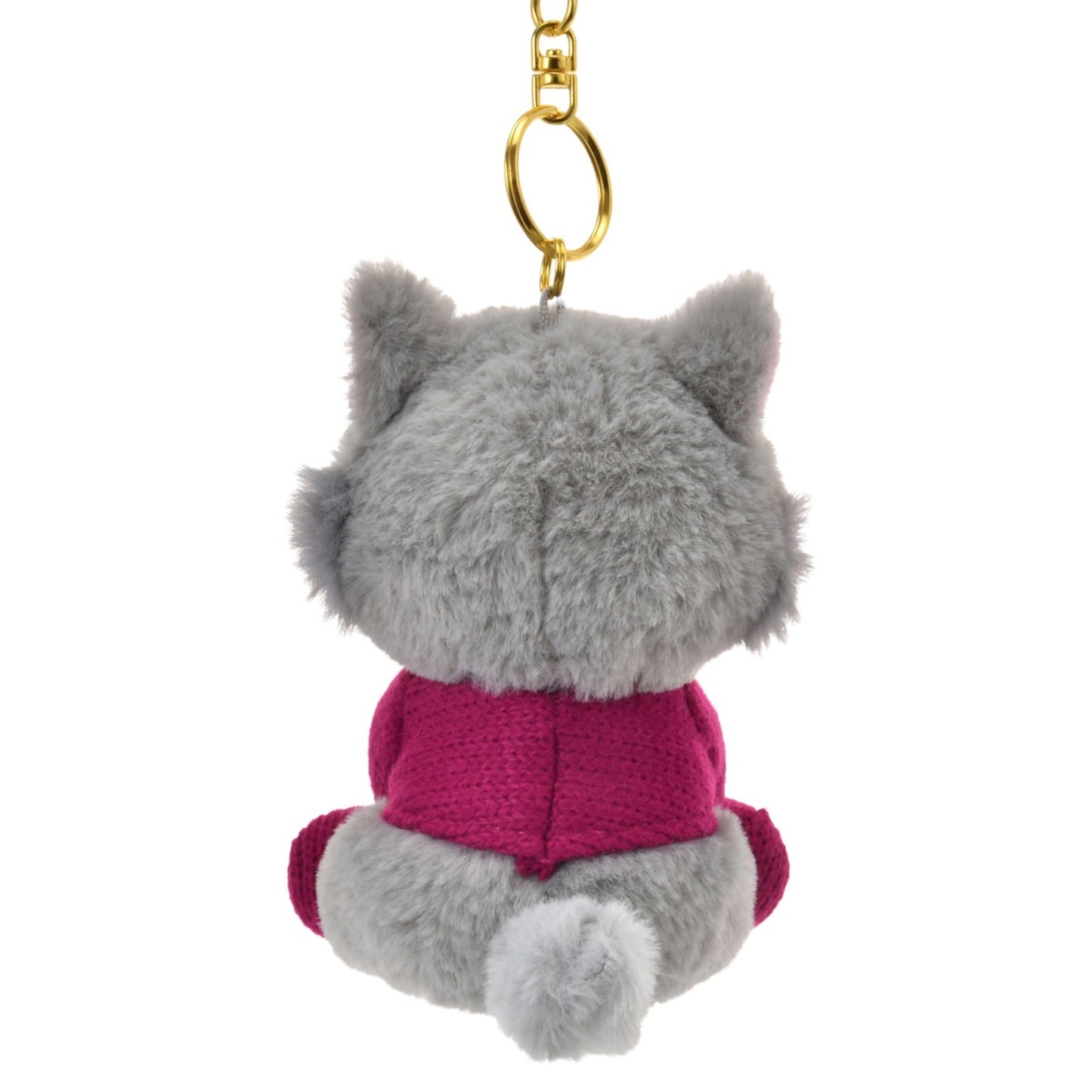 Japan Tokyo Disney Store Olaf the Kitten Plush Keychain Bordeaux Frozen Dare Pe