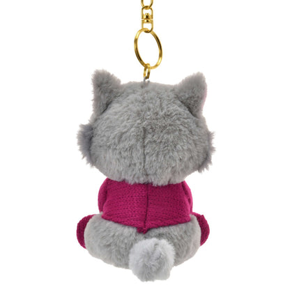 Japan Tokyo Disney Store Olaf the Kitten Plush Keychain Bordeaux Frozen Dare Pe