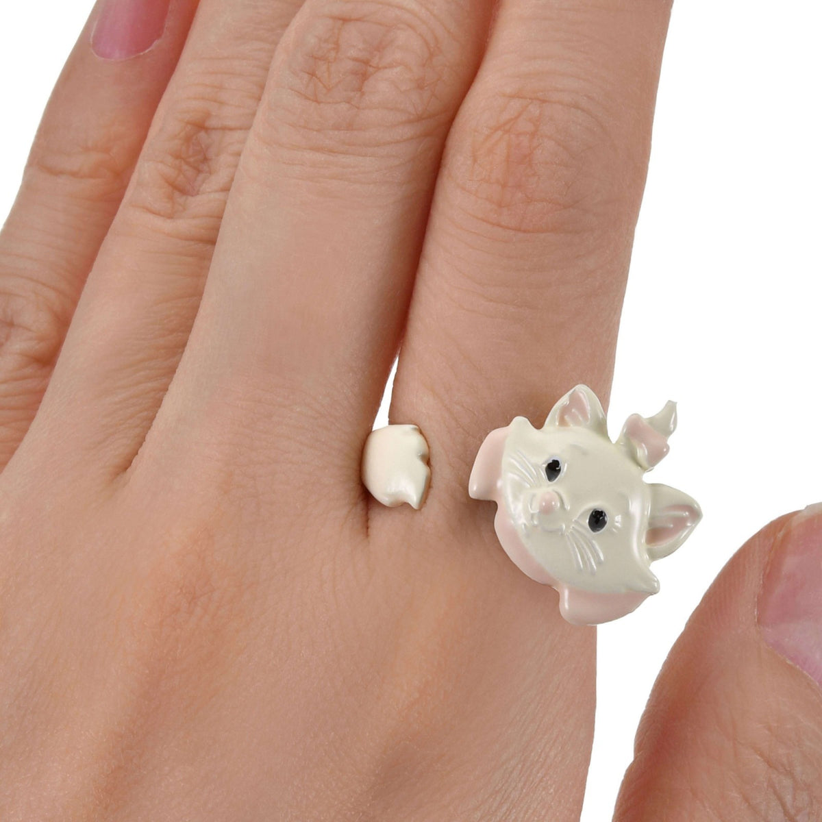 Japan Tokyo Disney Store The Aristocats Marie Fork Ring Size 11 Character Motif
