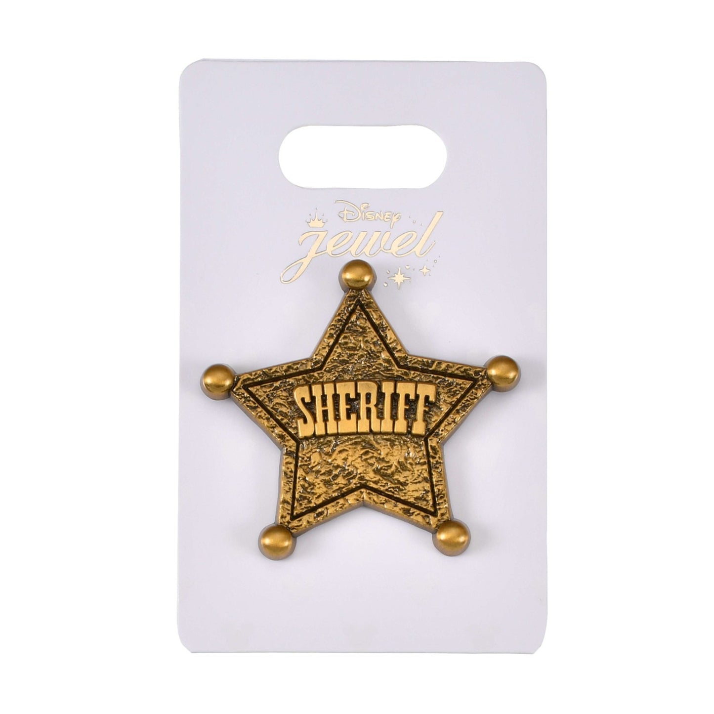 Japan Tokyo Disney Store Toy Story Sheriff Badge Brooch Costume Accessories