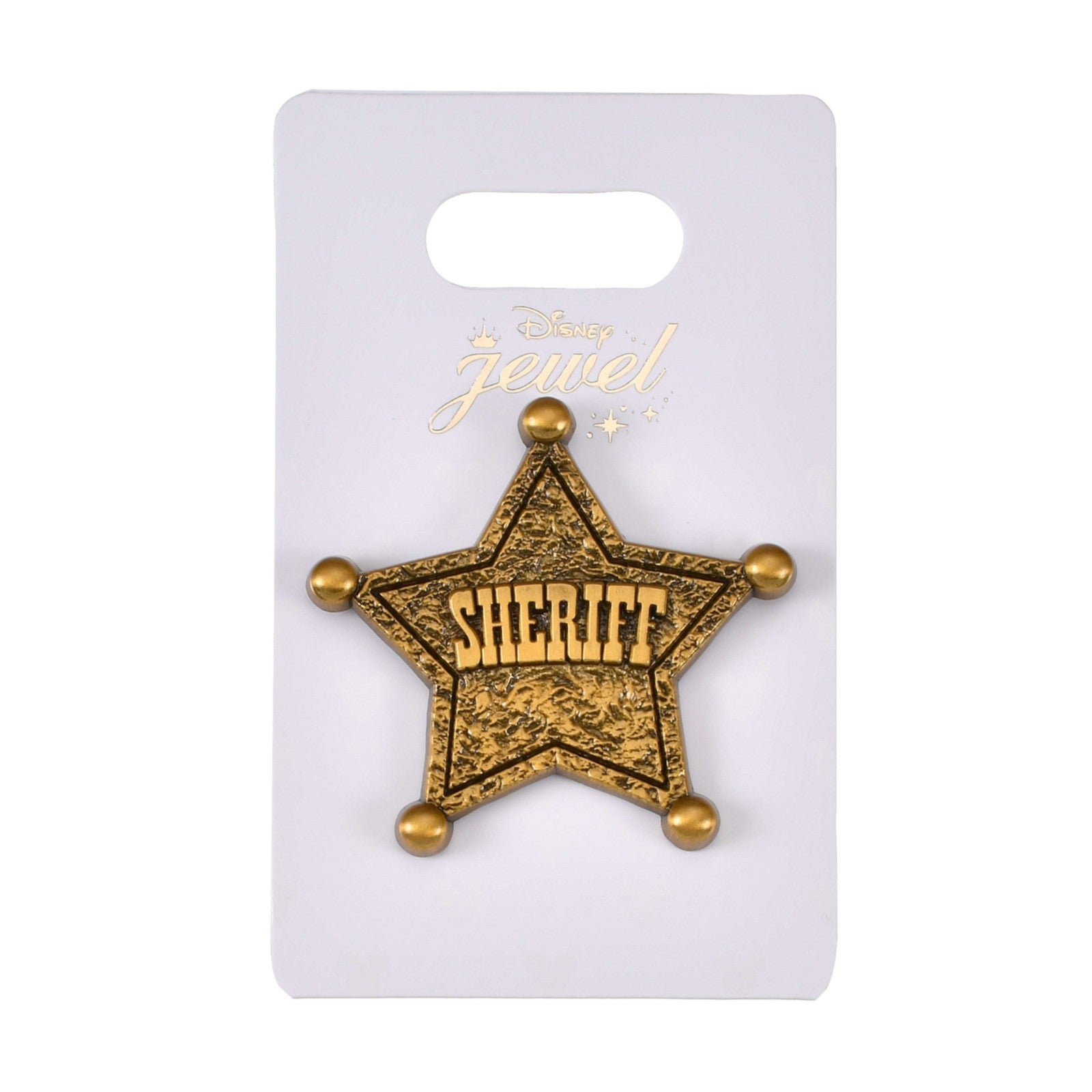 Japan Tokyo Disney Store Toy Story Sheriff Badge Brooch Costume Accessories