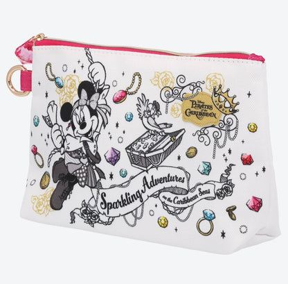 Japan Tokyo Disney Resort Pirates of the Caribbean Minnie Mouse Pouch New 2025