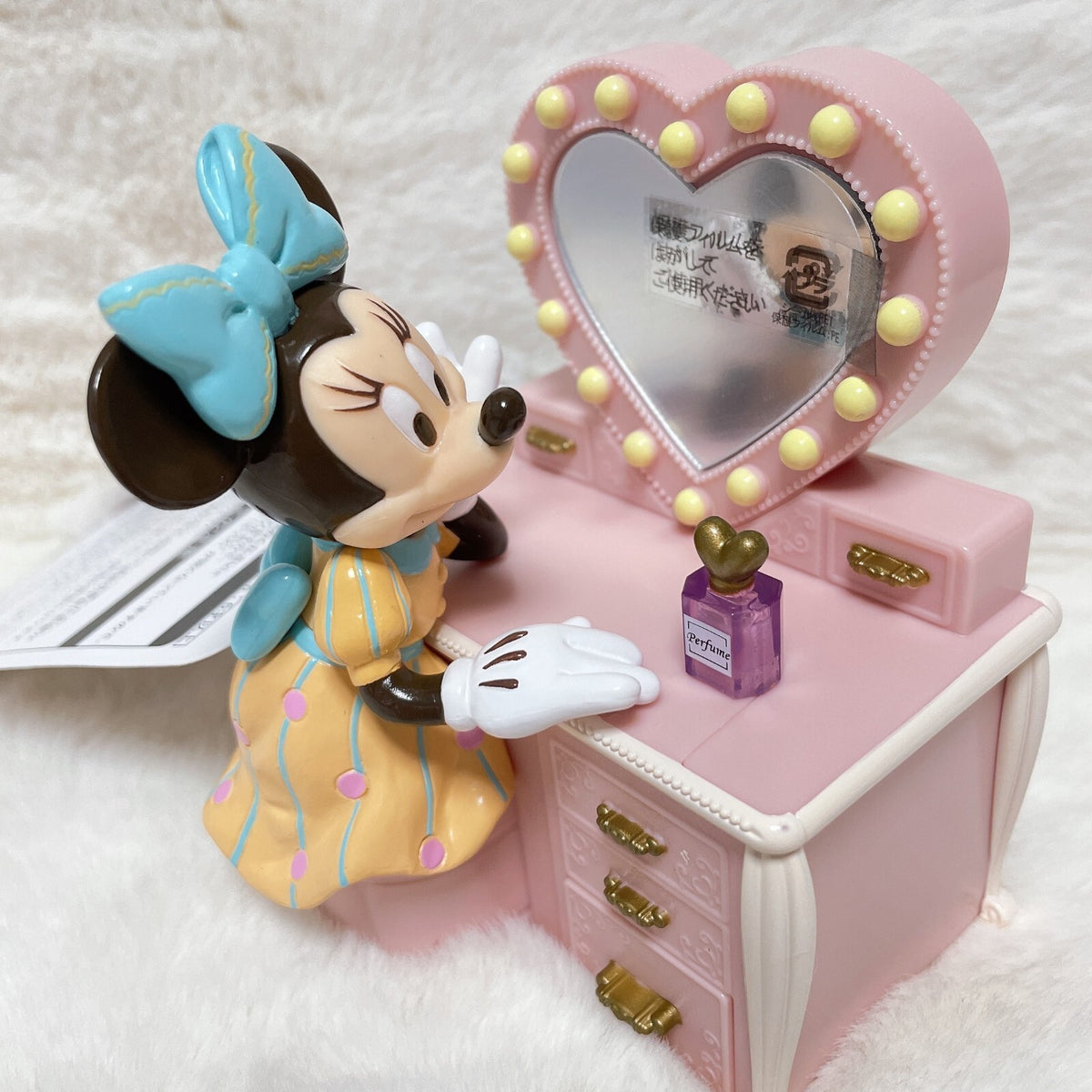 Japan Tokyo Disney Resort Mini Snack Case Minnie Dresser New limited!!