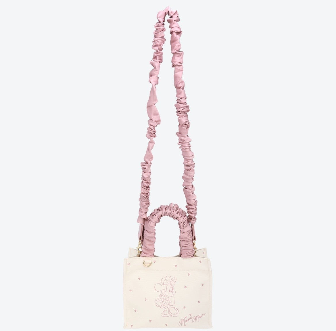 Japan Tokyo Disney Resort Minnie Mouse Tote Bag Shoulder Bag Pink Limited 2026
