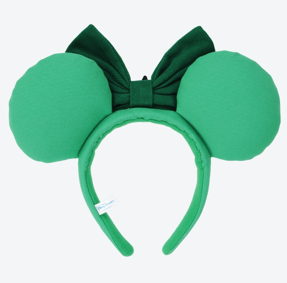 Japan Tokyo Disney Resort Ears HeadBand Hat Minnie Mouse Green