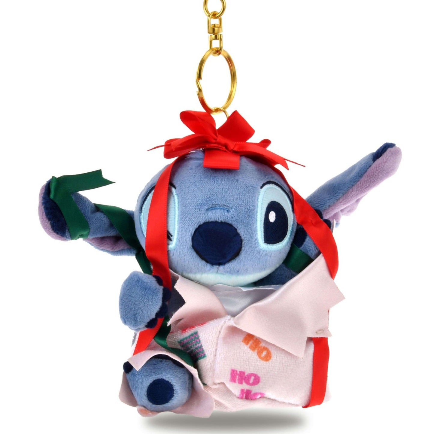 '+Japan Tokyo Disney Store Stitch Plush Toy Keychain Christmas