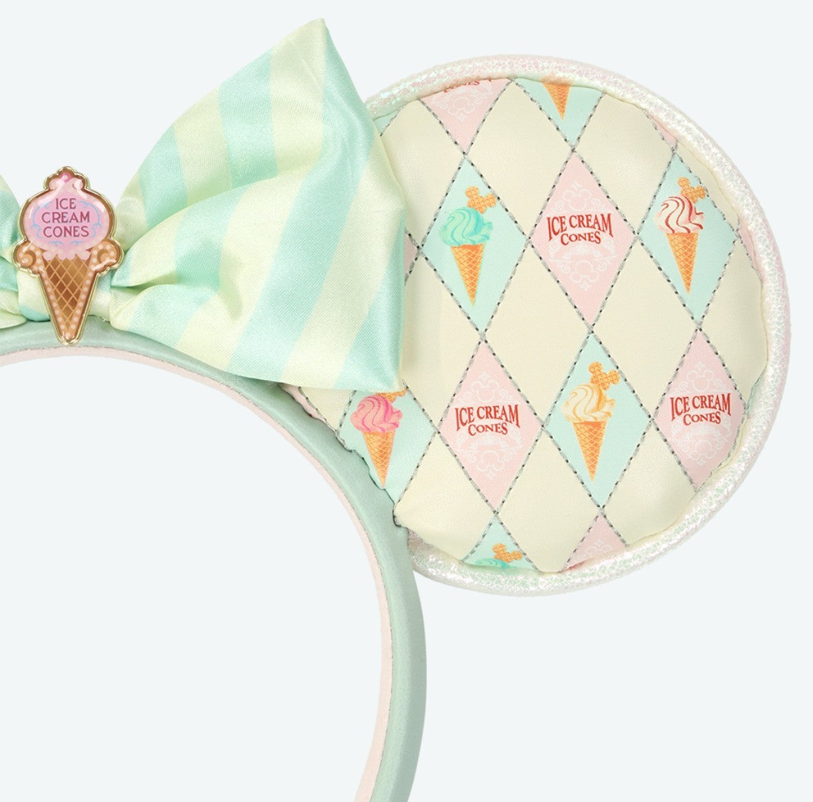 Japan Tokyo Disney Resort Ice cream cone Ears Minnie limited Cap Ears Headband