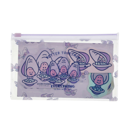 Japan Tokyo Disney Store Young Grandma Oyster Memo Sticker BABY OYSTERS Alice