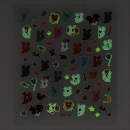 Japan Tokyo Disney Resort Pumpkin lantern Ghost Nail Sticker Set Halloween 2026