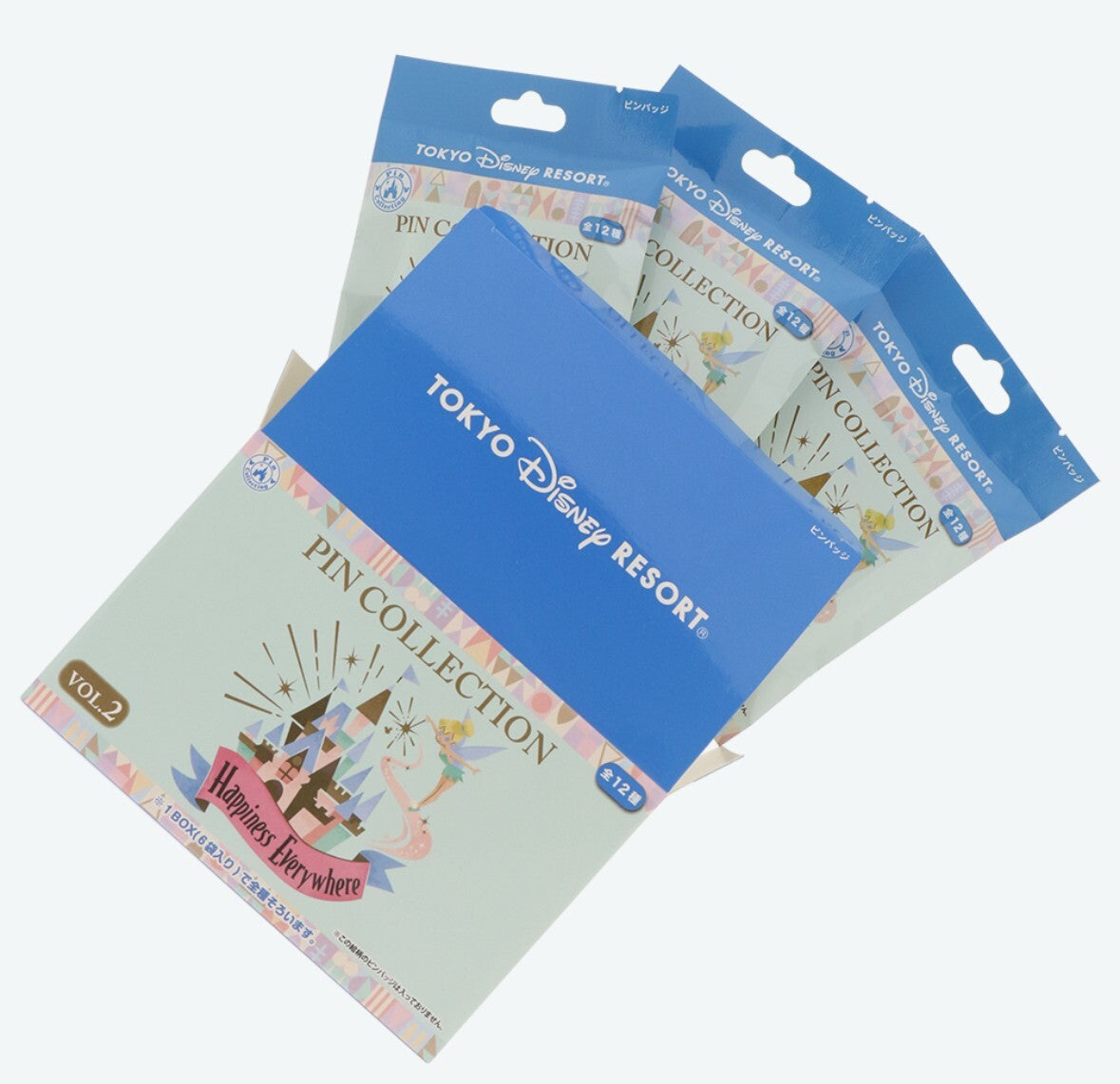 Japan Tokyo Disney Resort Park Motif Pin badge Collection Happiness Everywhere 2