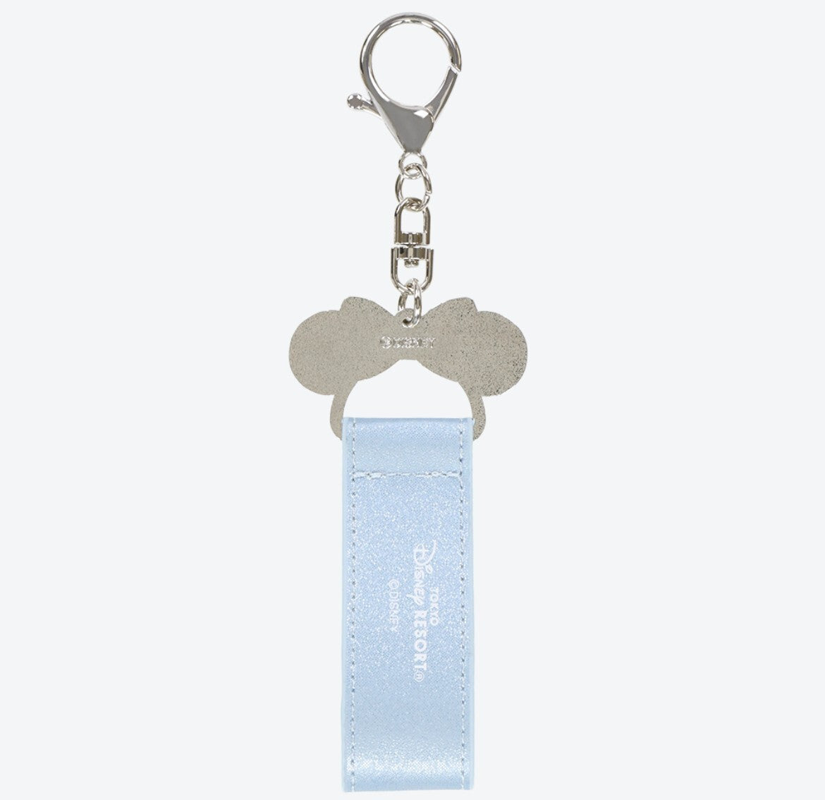 Japan Tokyo Disney Resort Store Minnie Blue Ever After Ears Holder Keychan