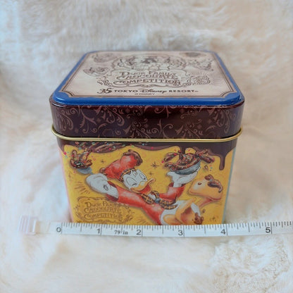 Japan Tokyo Disney Chocolate Competition Confectionery Tin Can Donald