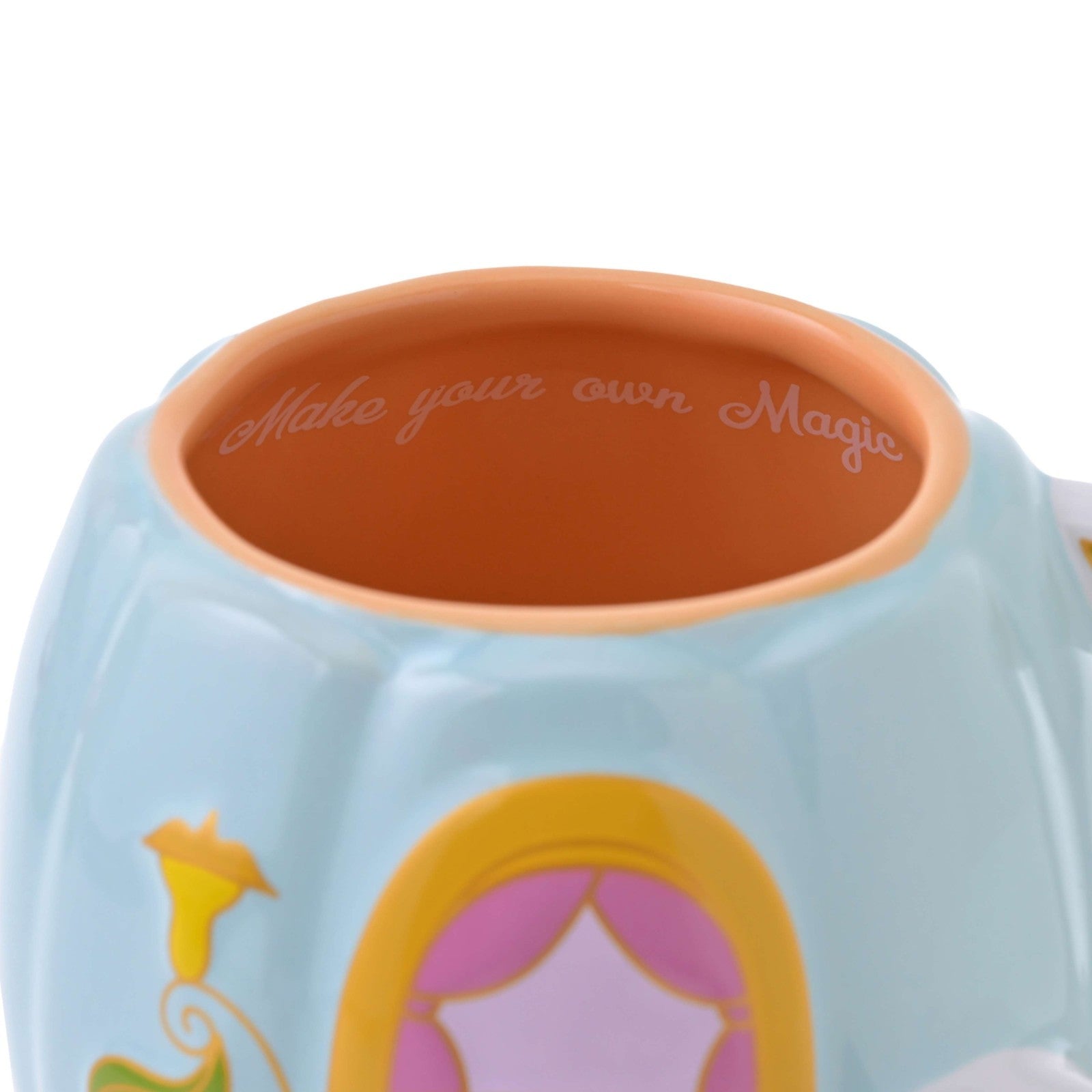 Japan Tokyo Disney Store Cinderella 3D Pumpkin Carriage with Signature Mug