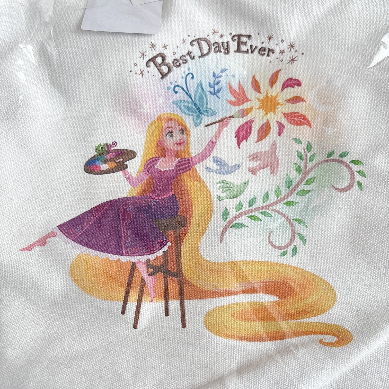 Japan Tokyo Disney Resort Tote Bag Rapunzel Lantern Festival Fantasy Springs