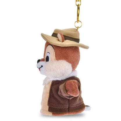 Japan Tokyo Disney Store Chip Plush Keychain Finger Puppet Chip and Dale