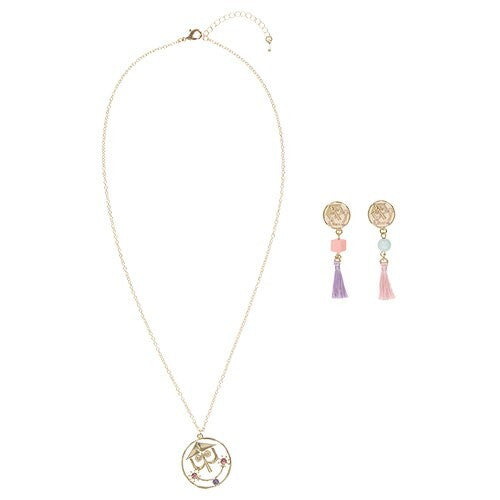 Japan Tokyo Disney Resort Necklace & Earrings It's a Small World