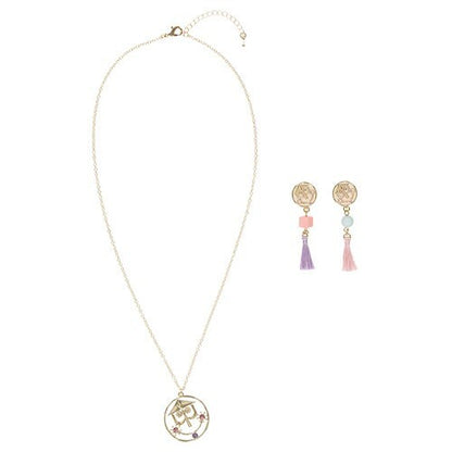 Japan Tokyo Disney Resort Necklace & Earrings It's a Small World