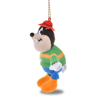 Japan Tokyo Disney Store Pete Plush Toy Keychain mini JAPAN STYLE