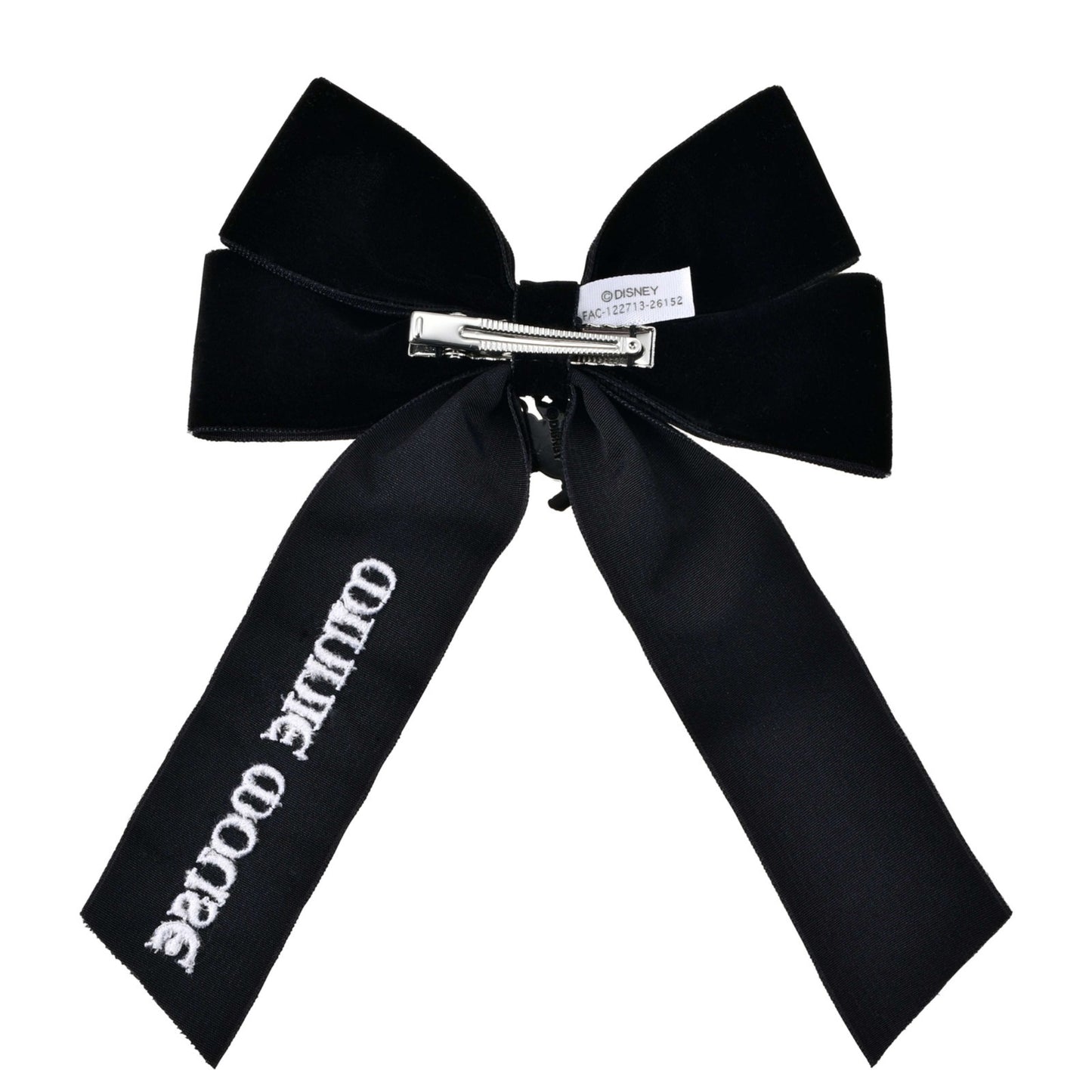 Japan Tokyo Disney Store Minnie & Figaro Ribbon Hair Clip CAT MINNIE AND FIGARO