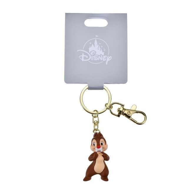 Japan Tokyo Disney Store Dale Keychain Basic 3D Keychain Fes Chip & Dale