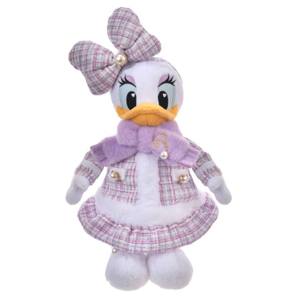 '+Japan Tokyo Disney Store Daisy Duck Plush Toy Tweed Style